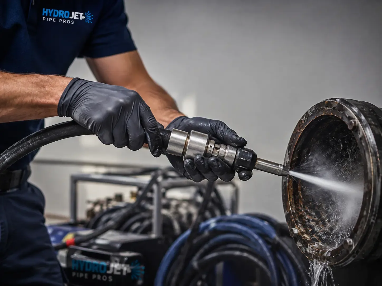 Hydro Jet Pipe Descaling in Gasquet, CA